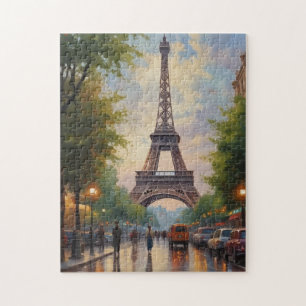 Eiffelturm Paris Vintage Retro Art