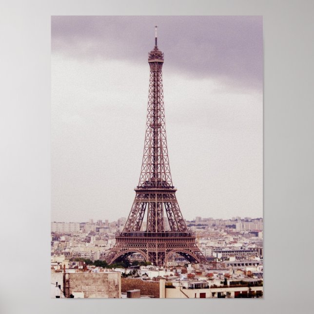Eiffelturm - Plakatdruck Poster (Vorne)
