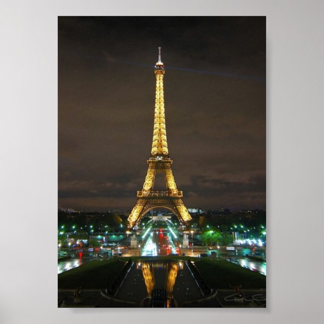 Eiffelturm Poster (Vorne)