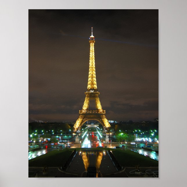 Eiffelturm Poster (Vorne)