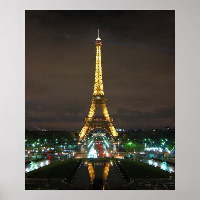 Eiffelturm Poster (Vorne)