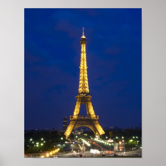 Eiffelturm Poster (Vorne)
