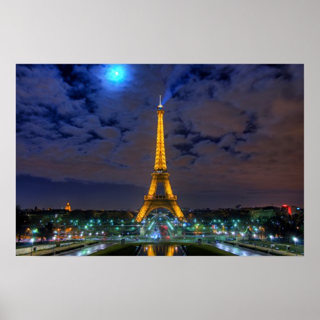 Eiffelturm Poster (Vorne)