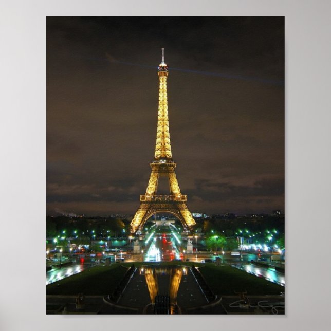 Eiffelturm Poster (Vorne)