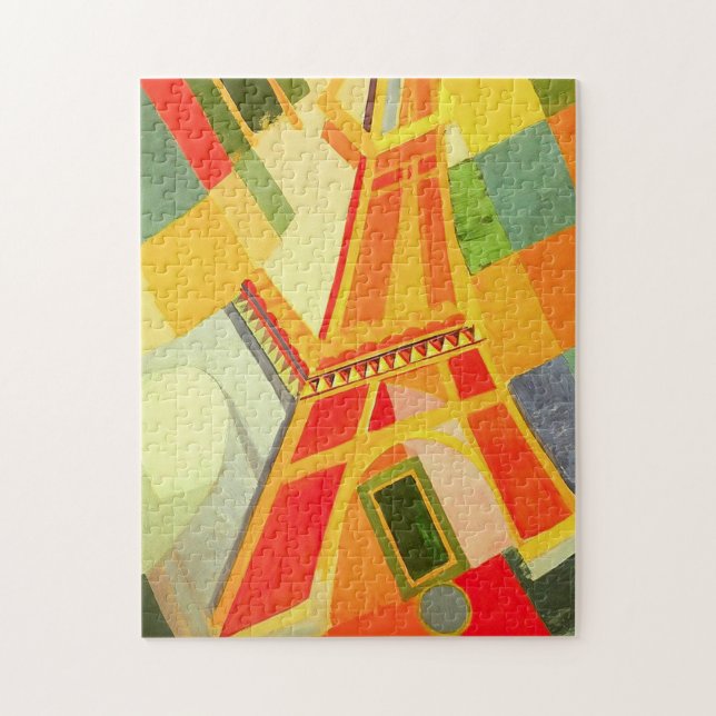 Eiffelturm-Puzzlespiel Roberts Delaunay (Vertikal)