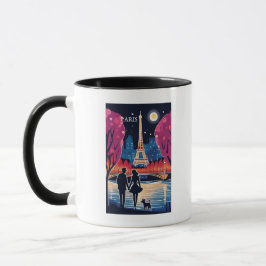 Eiffelturm-Sehenswürdigkeit Paris Tasse