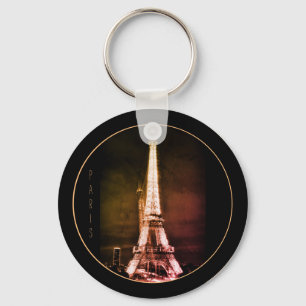 Eiffelturm & Surreal Paris Art/Liebe Frankreich VI Schlüsselanhänger