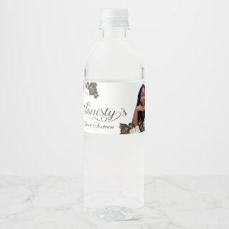 Eiffelturm Sweet 16 Wasserflaschen Etiketten.