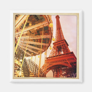 Eiffelturm und Carrousel Magnet