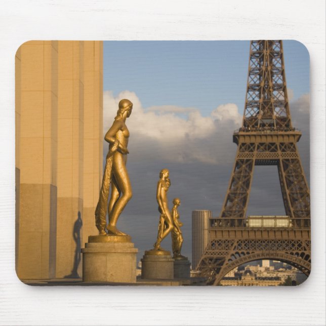 Eiffelturm vom Palais de Chaillot, Paris, Mousepad (Vorne)