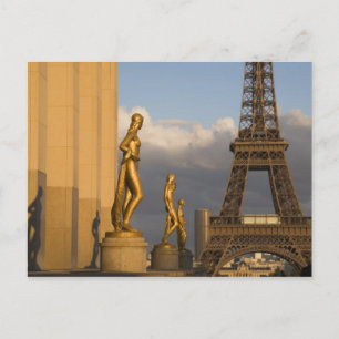 Eiffelturm vom Palais de Chaillot, Paris, Postkarte