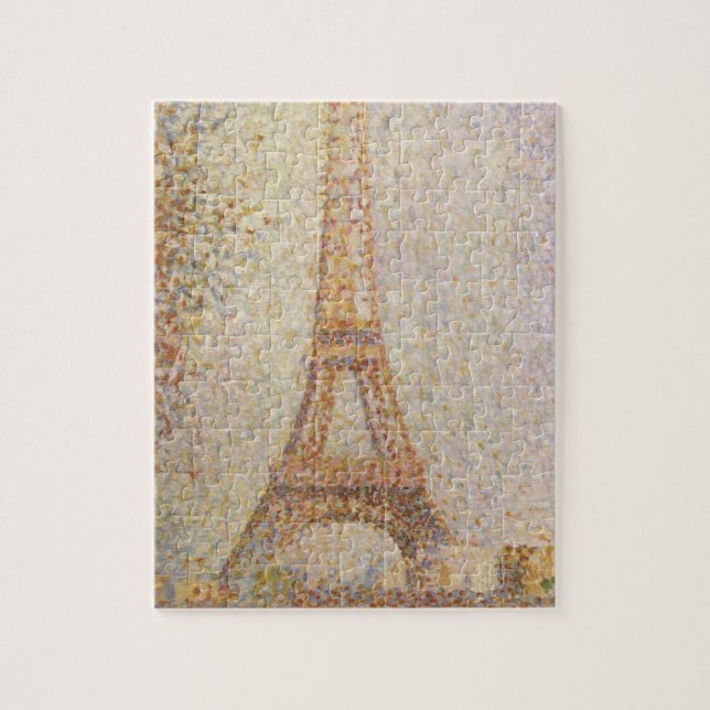Eiffelturm von Georges Seurat (Vertikal)
