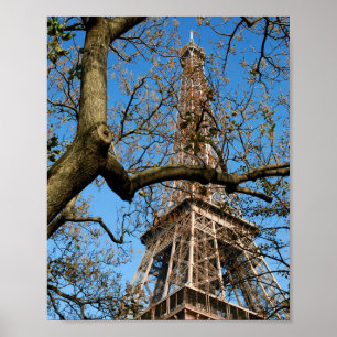 Eiffelturm von Paris in Frankreich Postcard Poster