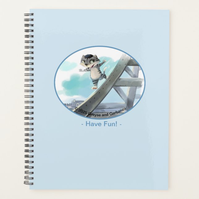 Eiffelturm Weekly Planner - Spaß (Verschiedene) Planer (Vorderseite)