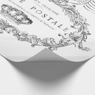 Eiffelturmcollage Geschenkpapier