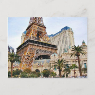 Eiffeltürme Las Vegas Paris Postkarte