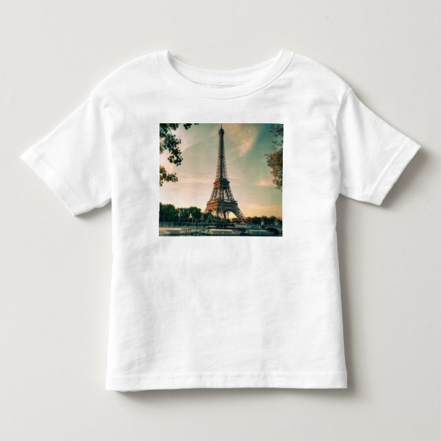 Eiffelturmwerfer Kleinkind T-shirt (Vorderseite)