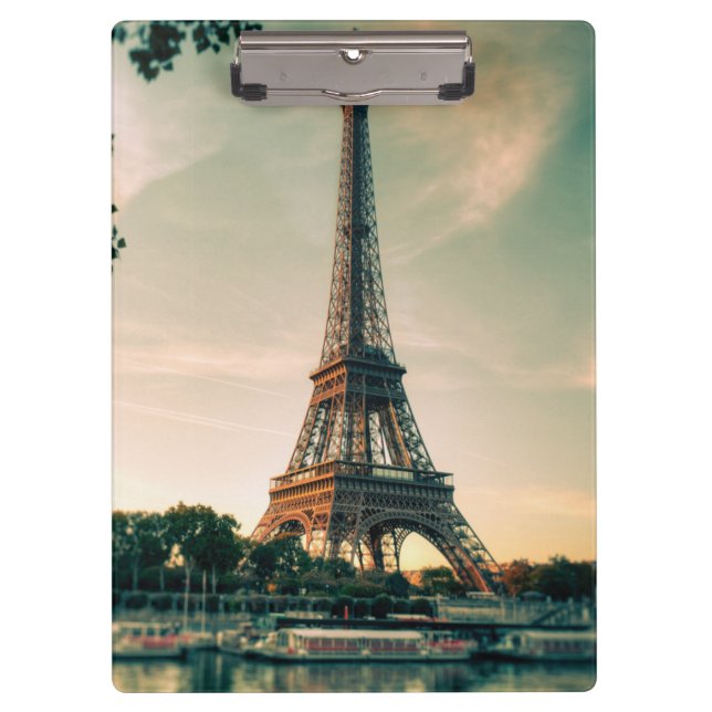 Eiffelturmwerfer Klemmbrett (Vorderseite)