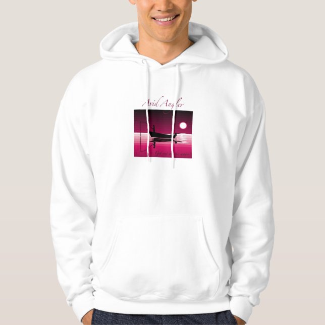Eifriger AnglerHoodie Hoodie (Vorderseite)