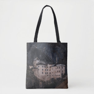 EIGE UND SCHWARZES KONKRETES HAUS TASCHE