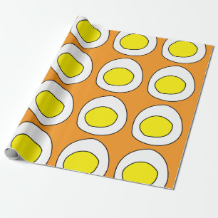 Eigelb Eier Geschenkpapier