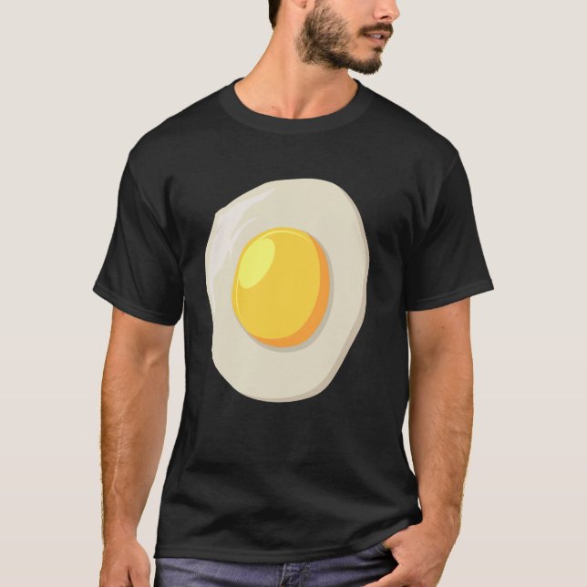 Eigelb-Halloween-Kostüm T-Shirt (Vorderseite)