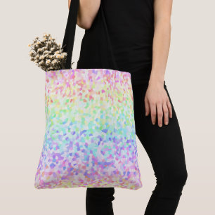 Eigenartige Farbige Groovy Regenbogen Sprinkle Mos Tasche