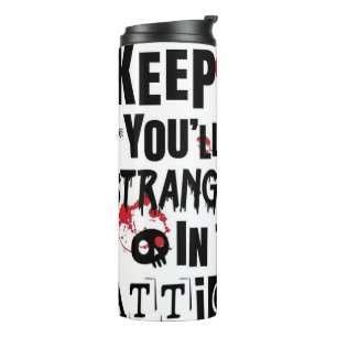 Eigenartiger Erinnerer Thermosbecher