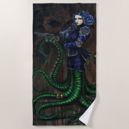 Eigenartigkeiten Octogirl Tochter von Cthulhu Strandtuch