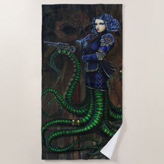 Eigenartigkeiten Octogirl Tochter von Cthulhu Strandtuch