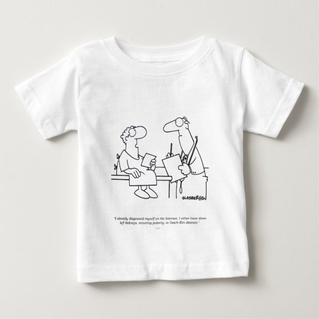 Eigendiagnose Baby T-shirt (Vorderseite)