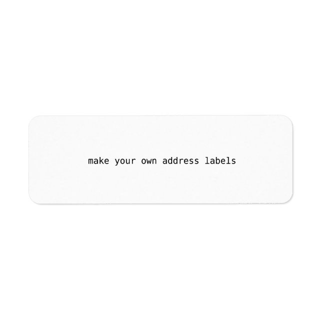 eigene Adressetiketten (Vorne)