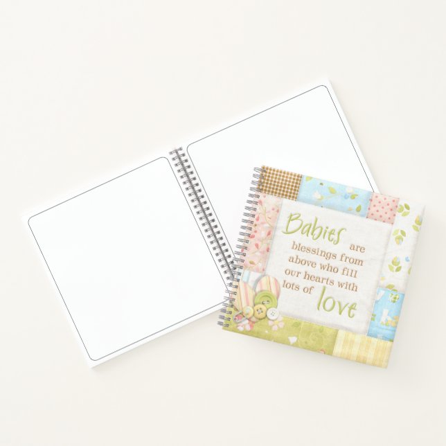 Eigene Babys sind ein Segen Notizbuch (Innenseite)