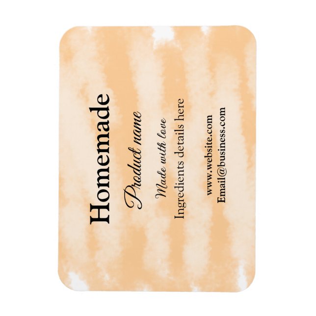 Eigene Bäckerei mit Liebe ergänzen die Website Magnet (Vertikal)