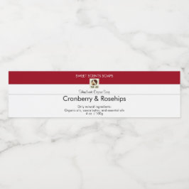 Eigene Beschriftung für das Logo "Red Soap Bar Fla