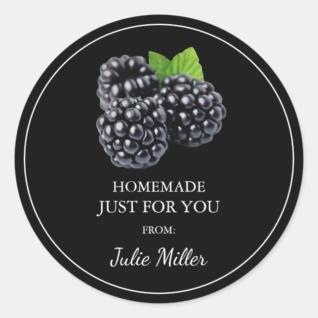 Eigene BlackBerry Runder Aufkleber (Vorderseite)