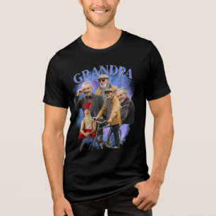 Eigene Bootleg-90er-Jahre-Stil Tri-Blend Shirt