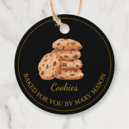 Eigene Cookies Bevorzugen Tags | Schwarz Geschenkanhänger