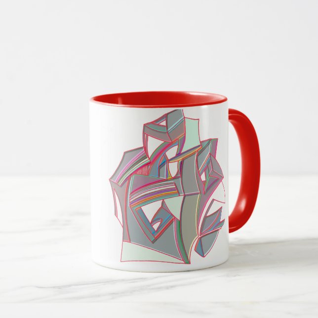 Eigene Farbe Tasse (VorderseiteRechts)