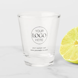 Eigene Firmenlogos - Moderne Printwerbung Schnapsglas