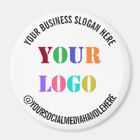 Eigene Firmenlogos Werbeaktion Social Media Name