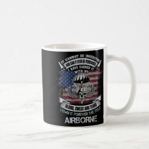 Eigene Forellen Der Titel Im Flugzeug US Army Vete Kaffeetasse