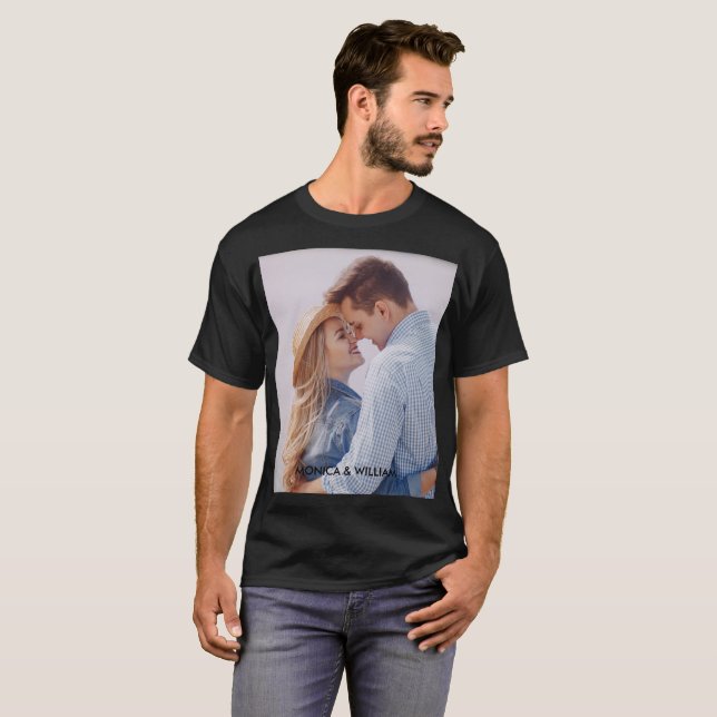 Eigene Foto-benutzerdefinierten T - Shirt hinzufüg (Vorne ganz)