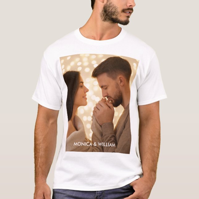 Eigene Foto-benutzerdefinierten T - Shirt hinzufüg (Vorderseite)