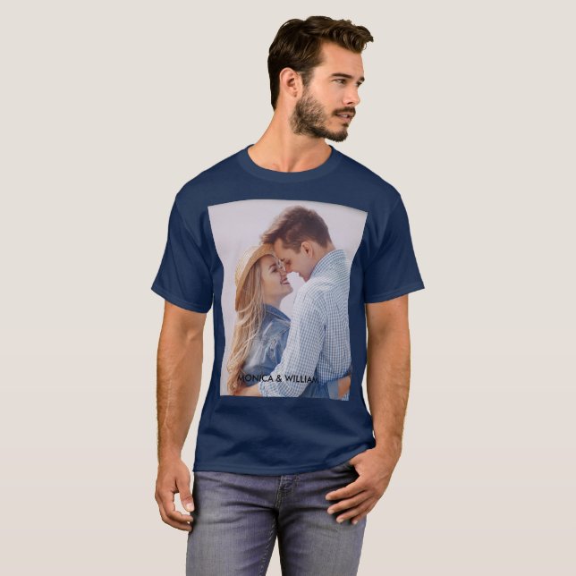 Eigene Foto-benutzerdefinierten T - Shirt hinzufüg (Vorne ganz)