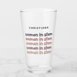 Eigene Frauen in sternenstilistischen Geschenken Glas