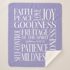 Eigene Fruitage des Geist-Sherpa-Blankets Sherpadecke