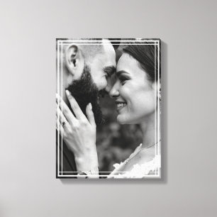 Eigene gearbeitete Canvas Print Leinwanddruck
