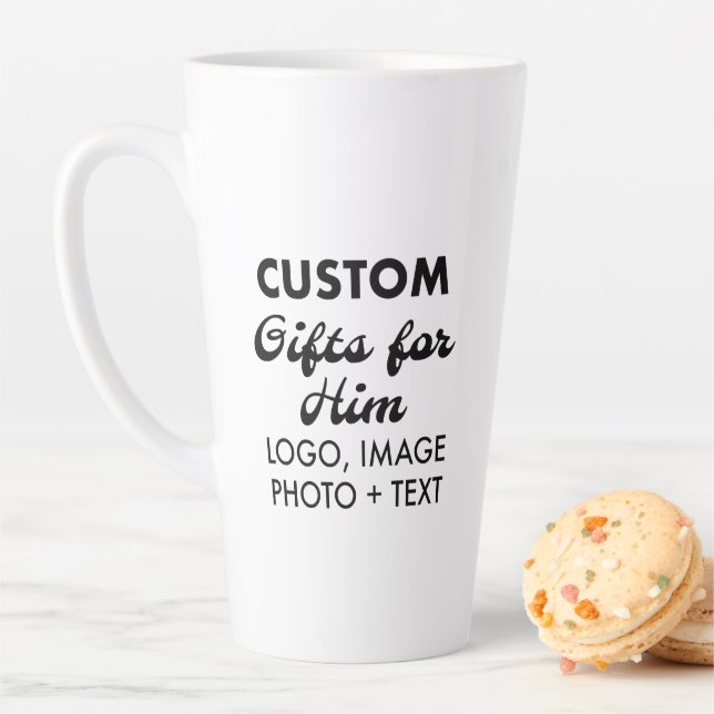 Eigene Geschenke für Ihm große Latte Tasse 17oz. (Beispiel)