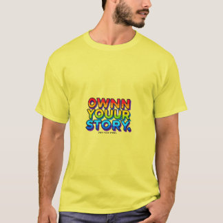 Eigene Geschichte - lebhaftes Multicolor-T - Shirt